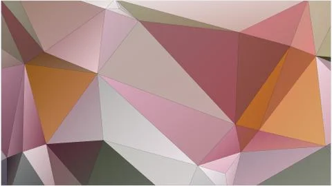 Abstract geometric pattern composed of triangular polygons イラスト素材