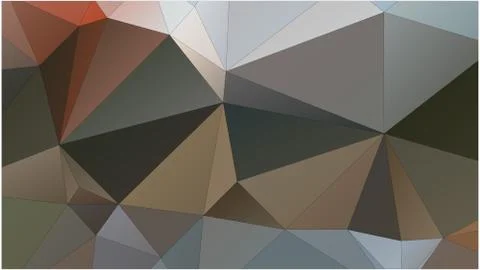 Abstract geometric pattern composed of triangular polygons Illustrazione stock