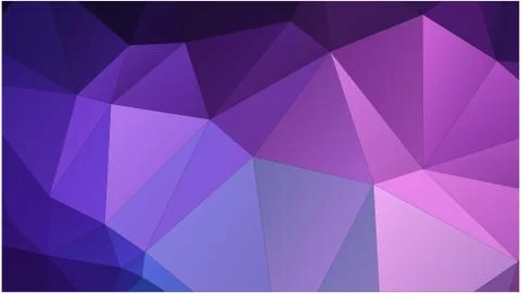 Abstract geometric pattern composed of triangular polygons イラスト素材