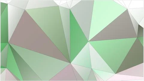 Abstract geometric pattern composed of triangular polygons Illustrazione stock