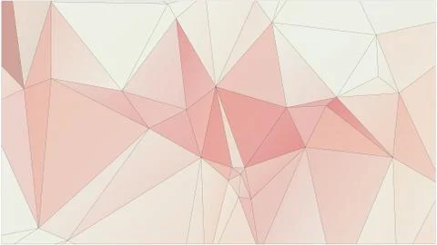 Abstract geometric pattern composed of triangular polygons イラスト素材