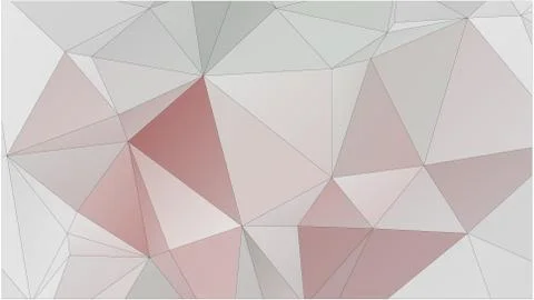 Abstract geometric pattern composed of triangular polygons Illustrazione stock