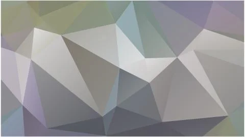 Abstract geometric pattern composed of triangular polygons Stock Illustration