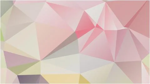 Abstract geometric pattern composed of triangular polygons Stockillustratie