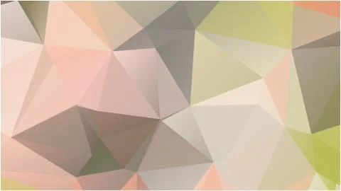 Abstract geometric pattern composed of triangular polygons Stock Illustration