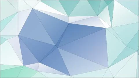 Abstract geometric pattern composed of triangular polygons Stockillustratie