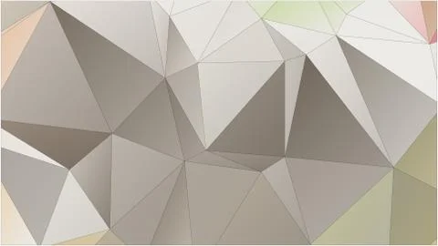 Abstract geometric pattern composed of triangular polygons Illustrazione stock