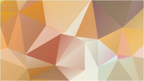 Abstract geometric pattern composed of triangular polygons Illustrazione stock