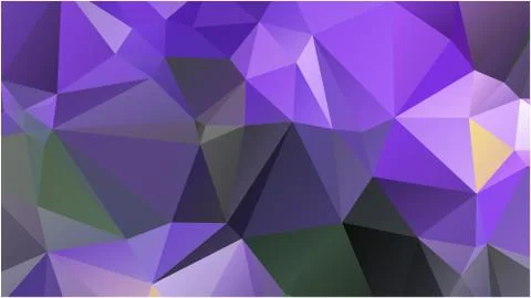 Abstract geometric pattern composed of triangular polygons Illustrazione stock