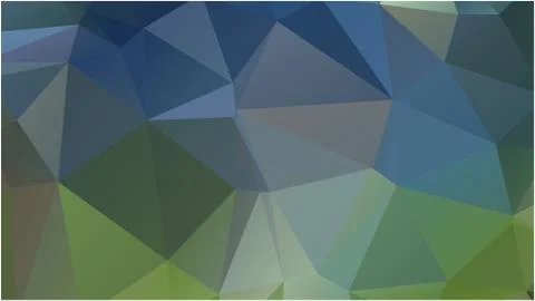 Abstract geometric pattern composed of triangular polygons Illustrazione stock