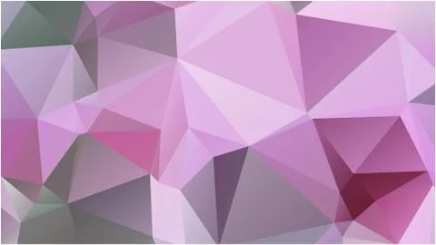 Abstract geometric pattern composed of triangular polygons Illustrazione stock