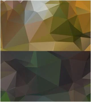 Abstract geometric pattern composed of triangular polygons 스톡 일러스트