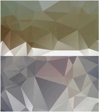 Abstract geometric pattern composed of triangular polygons 스톡 일러스트