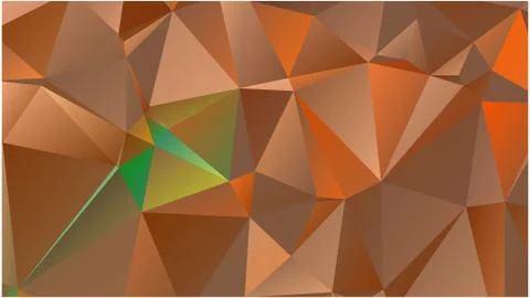 Abstract geometric pattern composed of triangular polygons Stockillustratie