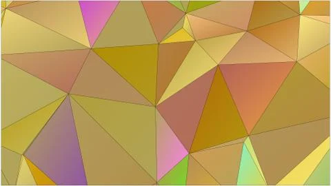 Abstract geometric pattern composed of triangular polygons Stockillustratie