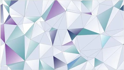 Abstract geometric pattern composed of triangular polygons 스톡 일러스트