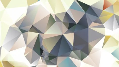 Abstract geometric pattern composed of triangular polygons Illustrazione stock