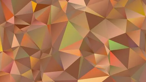 Abstract geometric pattern composed of triangular polygons イラスト素材