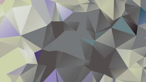 Abstract geometric pattern composed of triangular polygons Stock Illustration