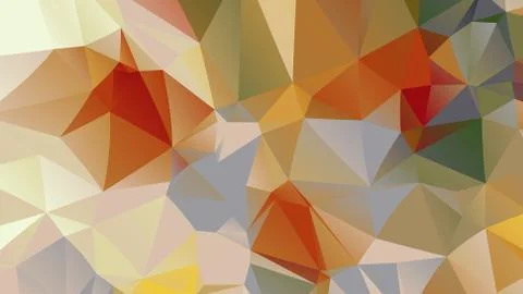 Abstract geometric pattern composed of triangular polygons Stockillustratie