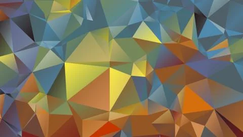 Abstract geometric pattern composed of triangular polygons Stockillustratie