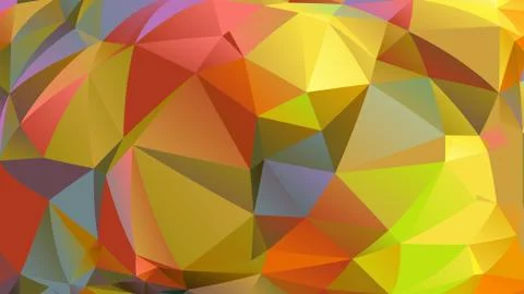 Abstract geometric pattern composed of triangular polygons Stock Illustration