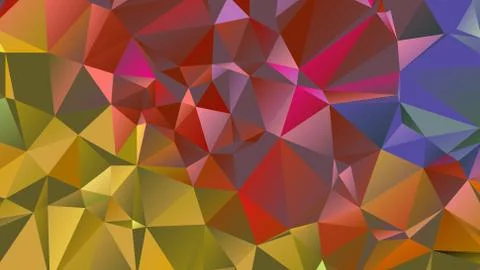 Abstract geometric pattern composed of triangular polygons 스톡 일러스트