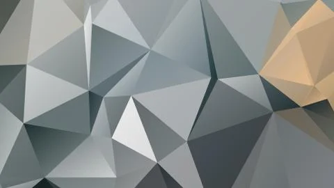 Abstract geometric pattern composed of triangular polygons 库存插图