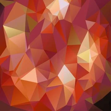 Abstract geometric pattern composed of triangular polygons イラスト素材