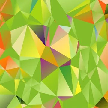 Abstract geometric pattern composed of triangular polygons Stockillustratie