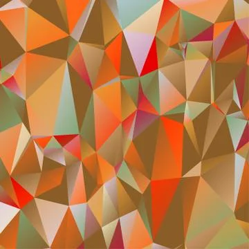 Abstract geometric pattern composed of triangular polygons 스톡 일러스트