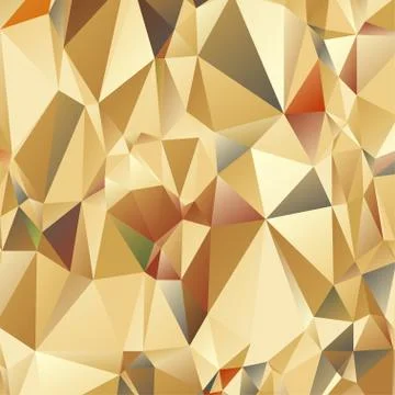 Abstract geometric pattern composed of triangular polygons 库存插图