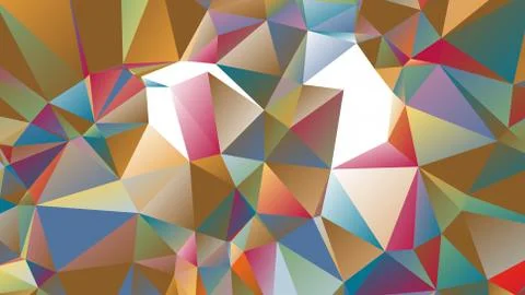 Abstract geometric pattern composed of triangular polygons 스톡 일러스트