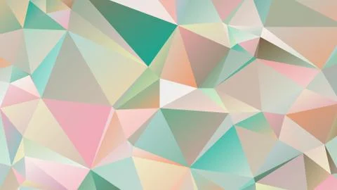 Abstract geometric pattern composed of triangular polygons 스톡 일러스트