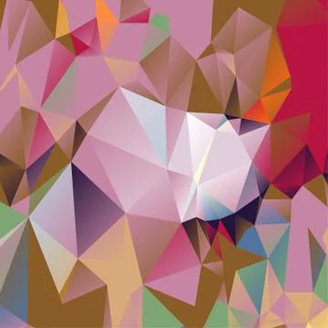 Abstract geometric pattern composed of triangular polygons 스톡 일러스트