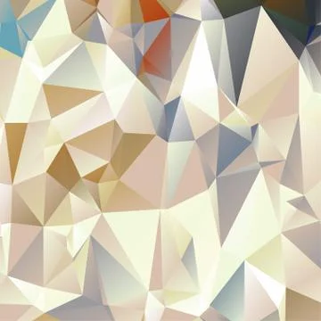 Abstract geometric pattern composed of triangular polygons 스톡 일러스트