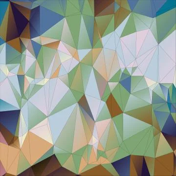 Abstract geometric pattern composed of triangular polygons 스톡 일러스트