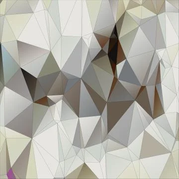 Abstract geometric pattern composed of triangular polygons 库存插图