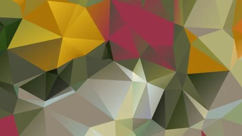 Abstract geometric pattern composed of triangular polygons Illustrazione stock