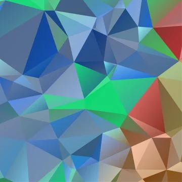 Abstract geometric pattern composed of triangular polygons 스톡 일러스트