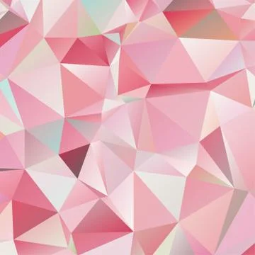 Abstract geometric pattern composed of triangular polygons 스톡 일러스트
