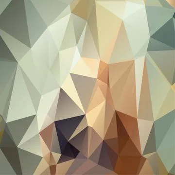 Abstract geometric pattern composed of triangular polygons Stock Illustration