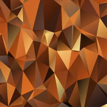 Abstract geometric pattern composed of triangular polygons イラスト素材