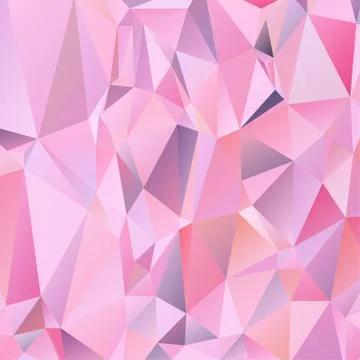 Abstract geometric pattern composed of triangular polygons イラスト素材