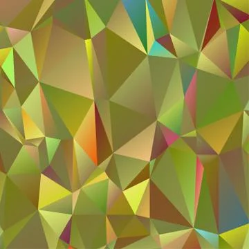 Abstract geometric pattern composed of triangular polygons Stockillustratie