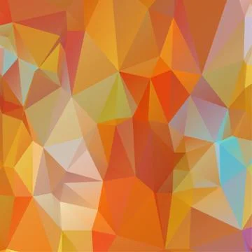 Abstract geometric pattern composed of triangular polygons イラスト素材