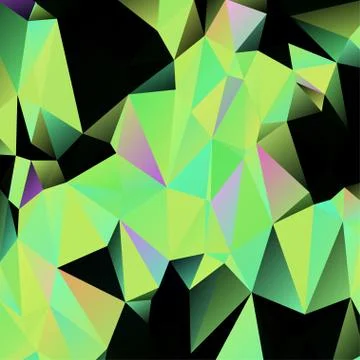 Abstract geometric pattern composed of triangular polygons 스톡 일러스트