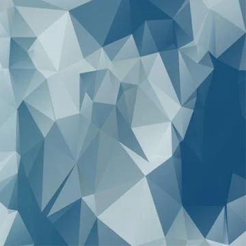 Abstract geometric pattern composed of triangular polygons Stockillustratie