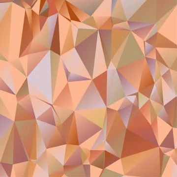 Abstract geometric pattern composed of triangular polygons Illustrazione stock
