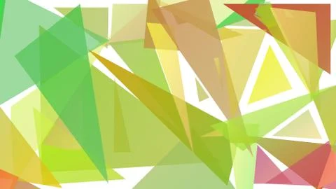 Abstract geometric pattern composed of triangular polygons Stock Illustration